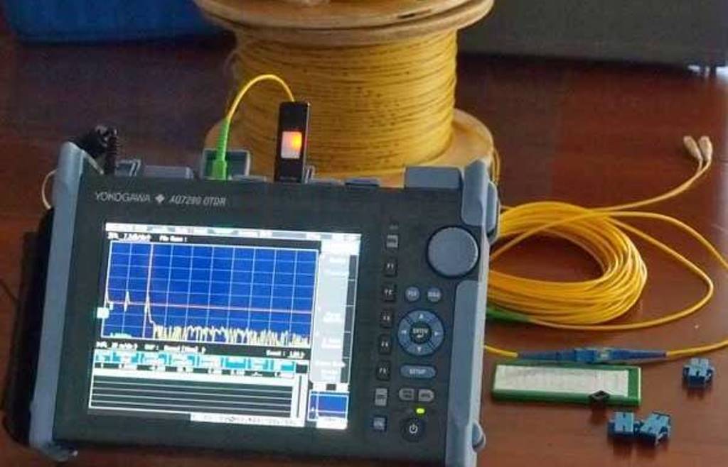 Fibre optique, Mesures réflectométriques